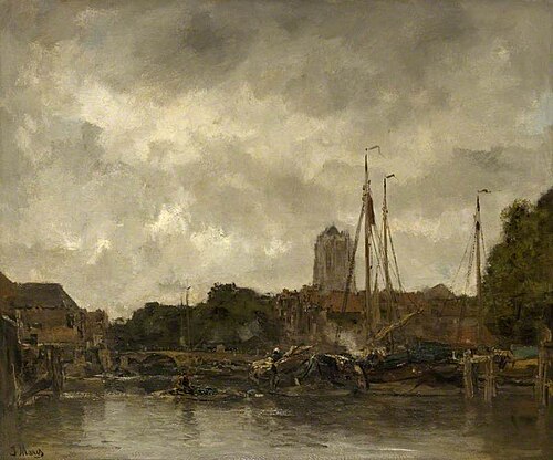 Dordrecht, 1880, Jacob Maris