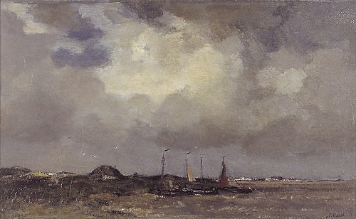 River landscape, 1884, Jacob Maris