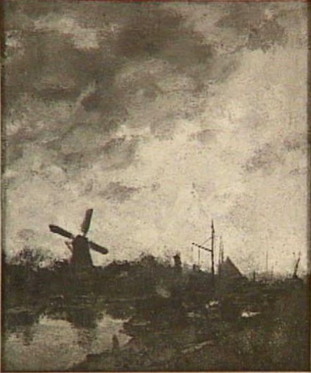 By Evening, 1884, Jacob Maris