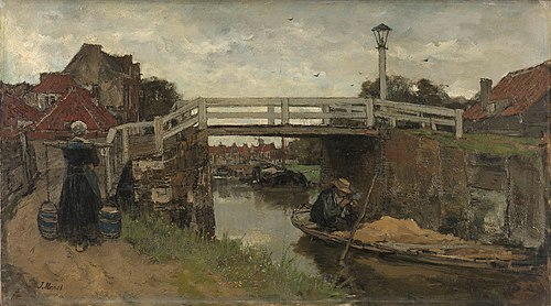 The Bridge, 1879, Jacob Maris
