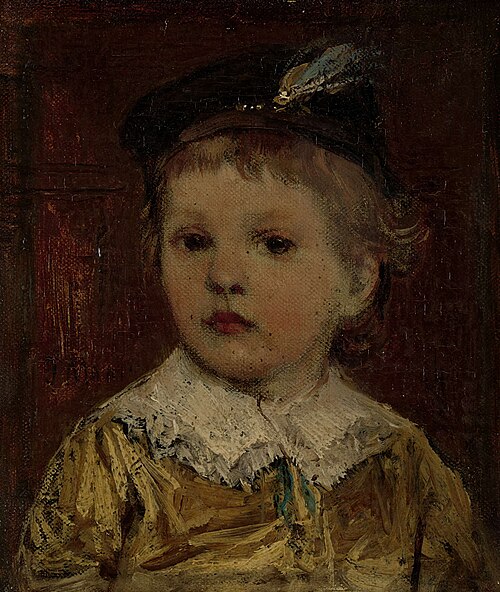 Portrait of Willem, 1876, Jacob Maris