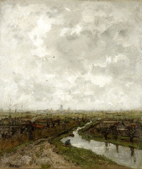 Allotments near The Hague, 1878, Jacob Maris