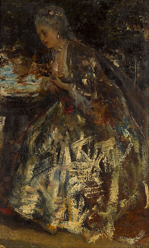 The little marquise, 1870, Jacob Maris
