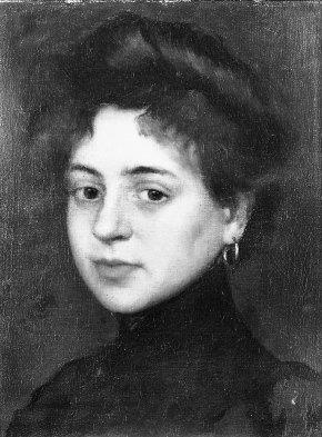 Portret van een vrouw, 1890, Jacob Maris