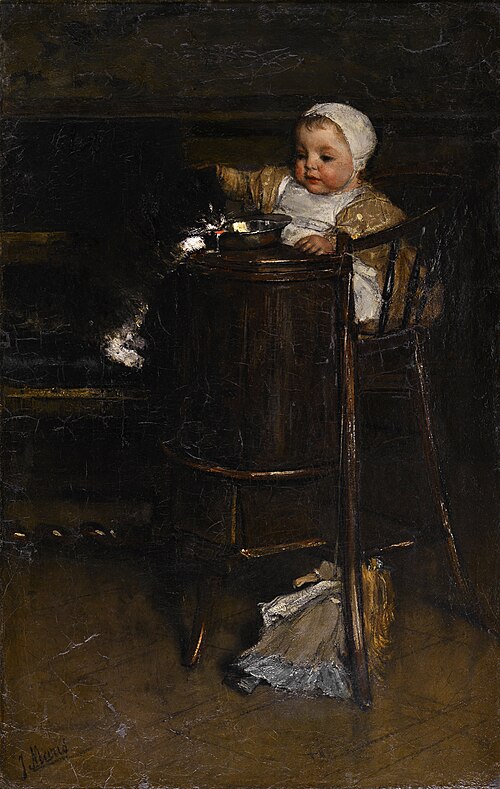 De lastige gast, 1875, Jacob Maris