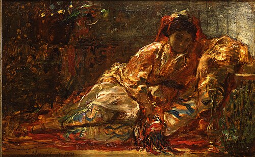 Siësta, 1871, Jacob Maris