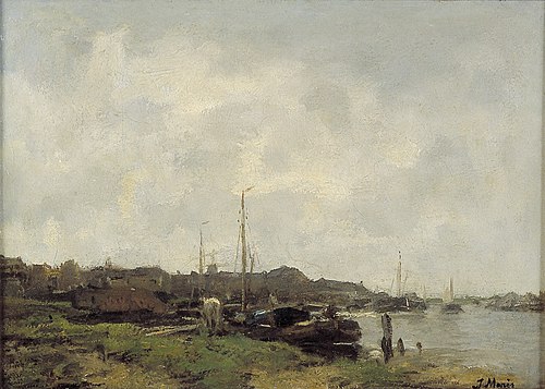 Nabij de stad, 1896, Jacob Maris