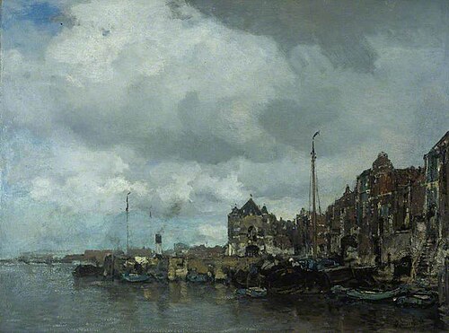 On the Amstel, 1885, Jacob Maris