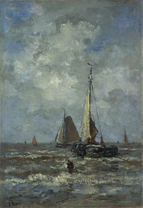Scheveningen, 1882, Jacob Maris