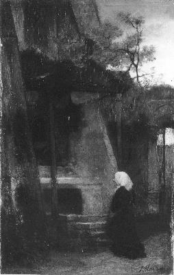 Het gebed, 1867, Jacob Maris