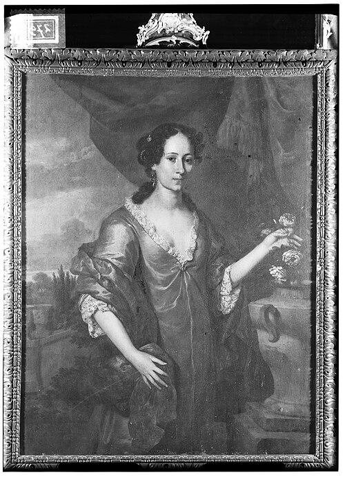 Portrait of a woman, 1682, Gerard Hoet