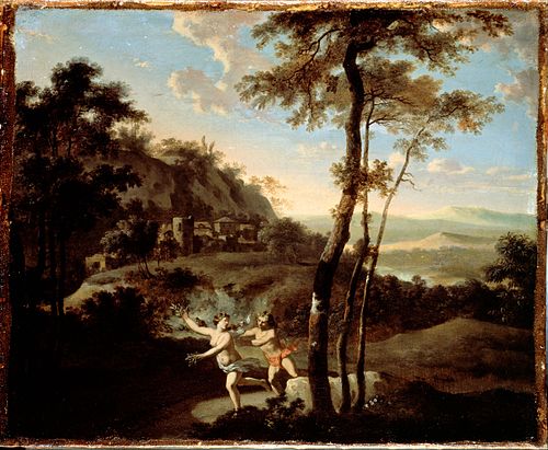 Apollo and Daphne, 1700, Gerard Hoet