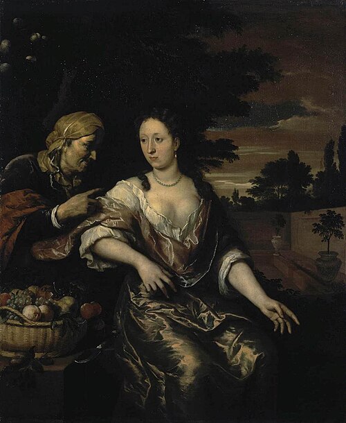 Vertumnus and Pomona, 1705, Gerard Hoet
