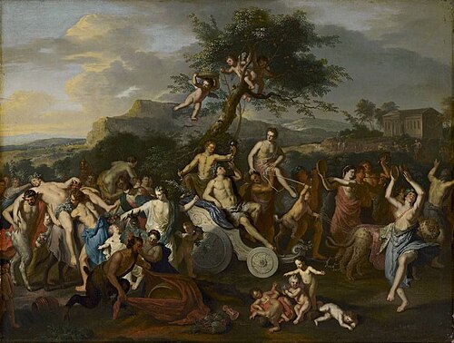 Triumphzug des Bacchus, 1690, Gerard Hoet