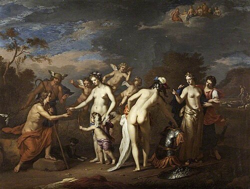 The Judgement of Paris, 1700, Gerard Hoet