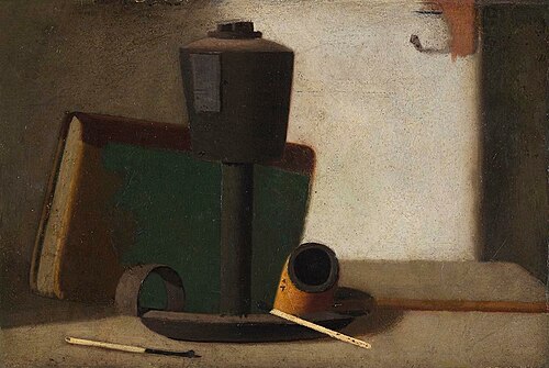 Green Book and Lard Lamp, , John Frederick Peto
