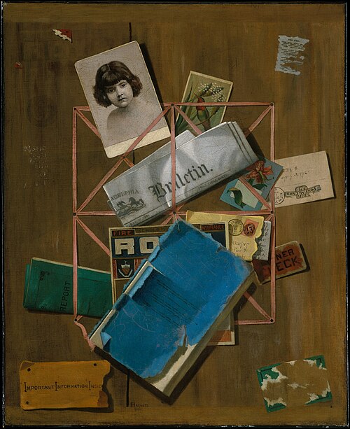 Old Souvenirs, 1881, John Frederick Peto