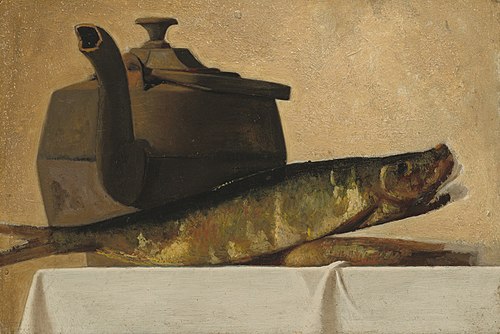 An English Breakfast, 1890, John Frederick Peto