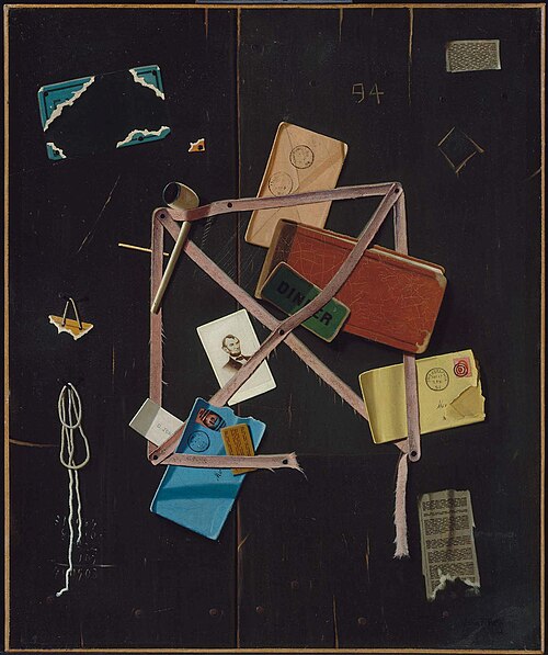 Old Time Letter Rack, 1894, John Frederick Peto