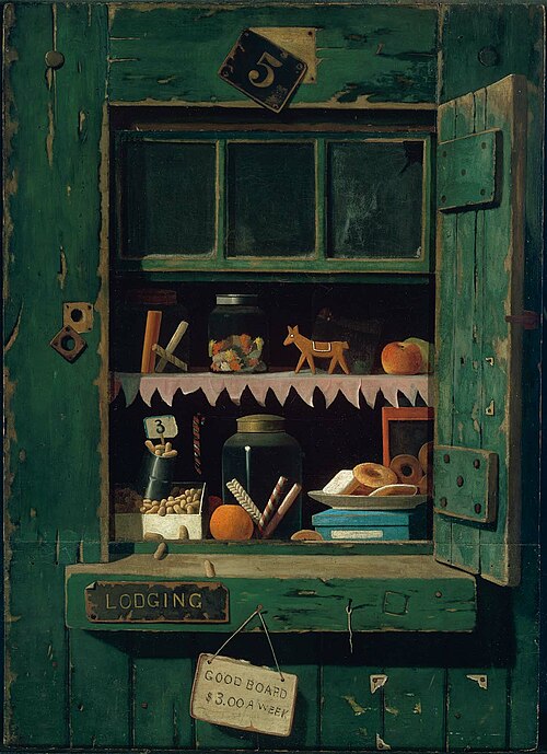 The Poor Man's Store, 1885, John Frederick Peto