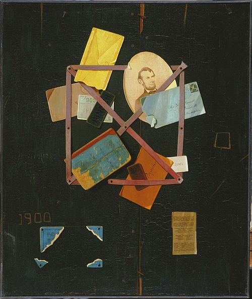 Old Time Card Rack, 1900, John Frederick Peto