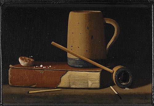 Pipe and Mug, , John Frederick Peto