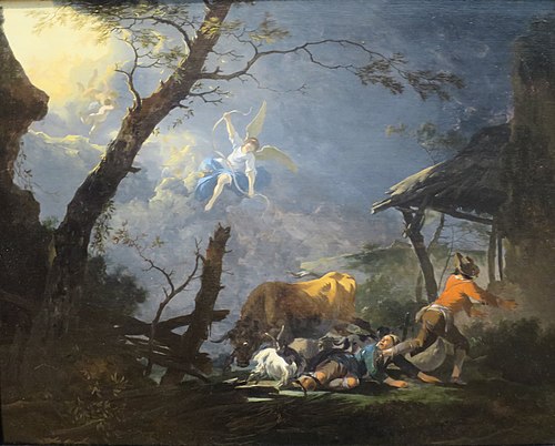 The Annunciation to the Shepherds, 1640, Adam Pynacker