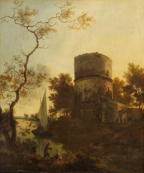 Landscape near Tivoli, 1648, Adam Pynacker