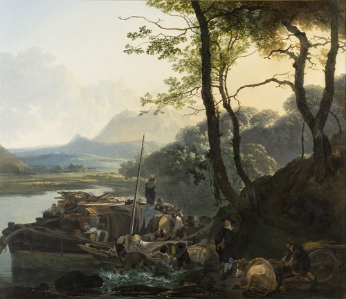 Le Bac, 1657, Adam Pynacker