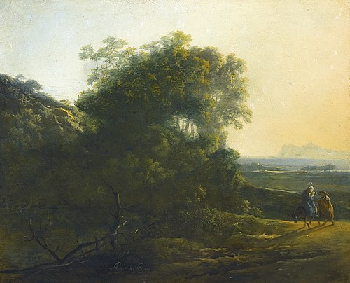 Flight into Egypt, 1655, Adam Pynacker