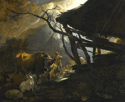 Annunciation to the Shepherds, 1650, Adam Pynacker
