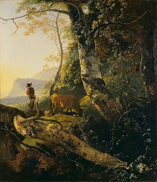 Landscape with Cattle, 1665, Adam Pynacker