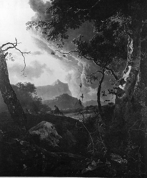 Paysage italien, 1665, Adam Pynacker