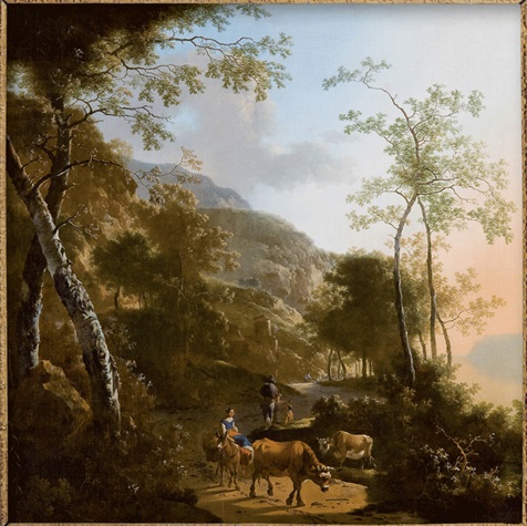 Landscape with Mule and Rider, 1670, Adam Pynacker