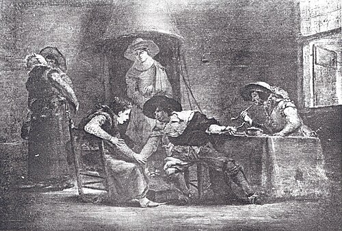 À l'auberge., 1650, Leonard Bramer