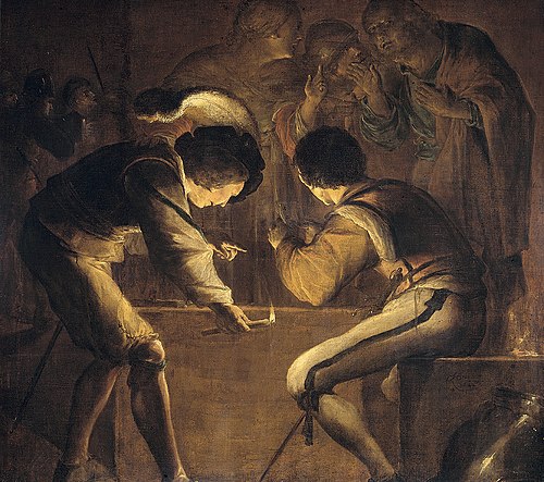 Le Reniement de saint Pierre, 1642, Leonard Bramer