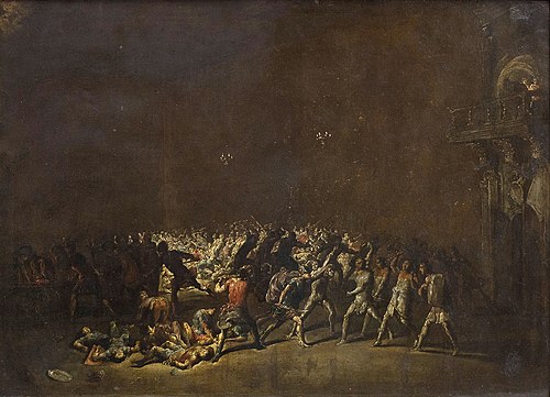 Le festin des Atrides, 1600, Leonard Bramer
