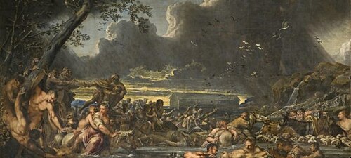 The Great Flood, 1661, Pietro Liberi