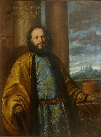 Portrait of Giambattista Donà dressed as a bailiff, 1682, Pietro Liberi