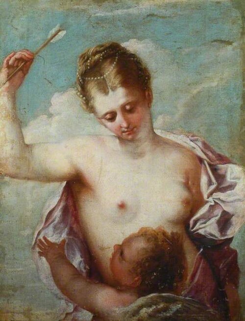 Venus Disarming Cupid, , Pietro Liberi