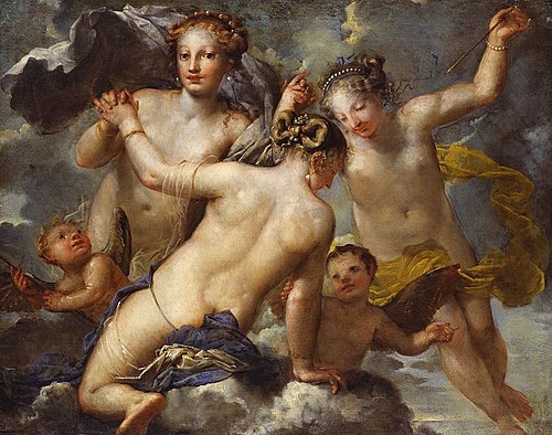 The Three Graces, 1675, Pietro Liberi