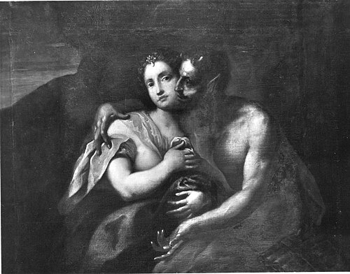 Ein liebender Faun (?), 1646, Pietro Liberi