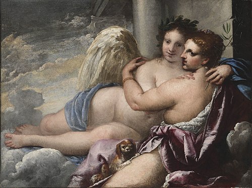 Allegory of  Virtue and Fidelity, 1671, Pietro Liberi