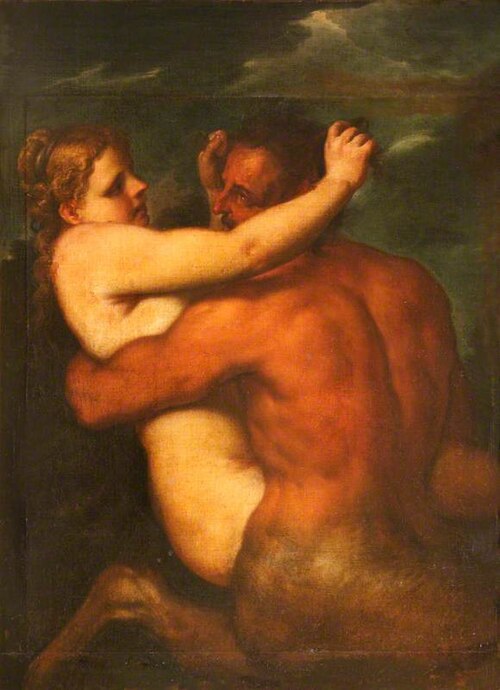 Deianeira and Nessus, 1656, Pietro Liberi