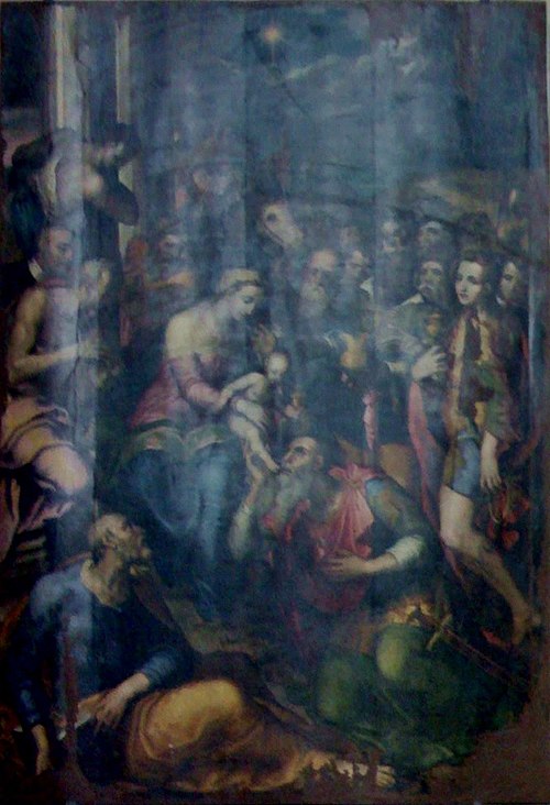 Adoration des mages, 1551, Marco Pino