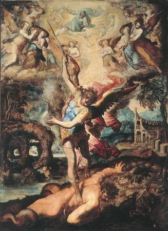 Saint Michel archange, 1573, Marco Pino