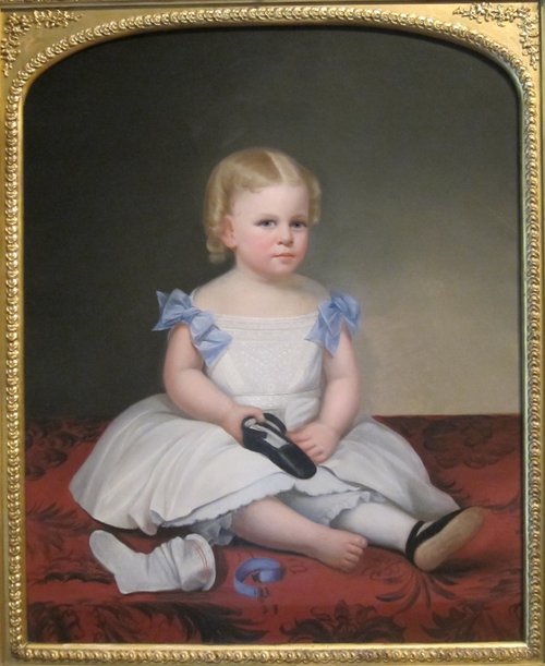 Lou Harries, Age 3, 1860, Clara Soule