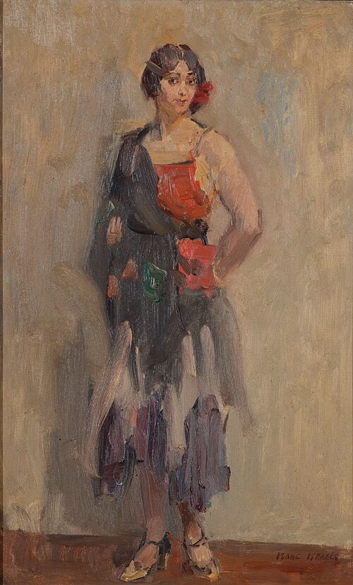 Standing girl, , Isaac Israëls