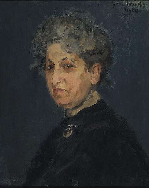 Portret Aletta Jacobs, 1920, Isaac Israëls