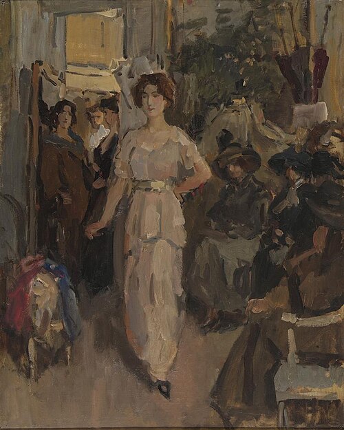 Fashion show at Hirsch & Cie., 1915, Isaac Israëls